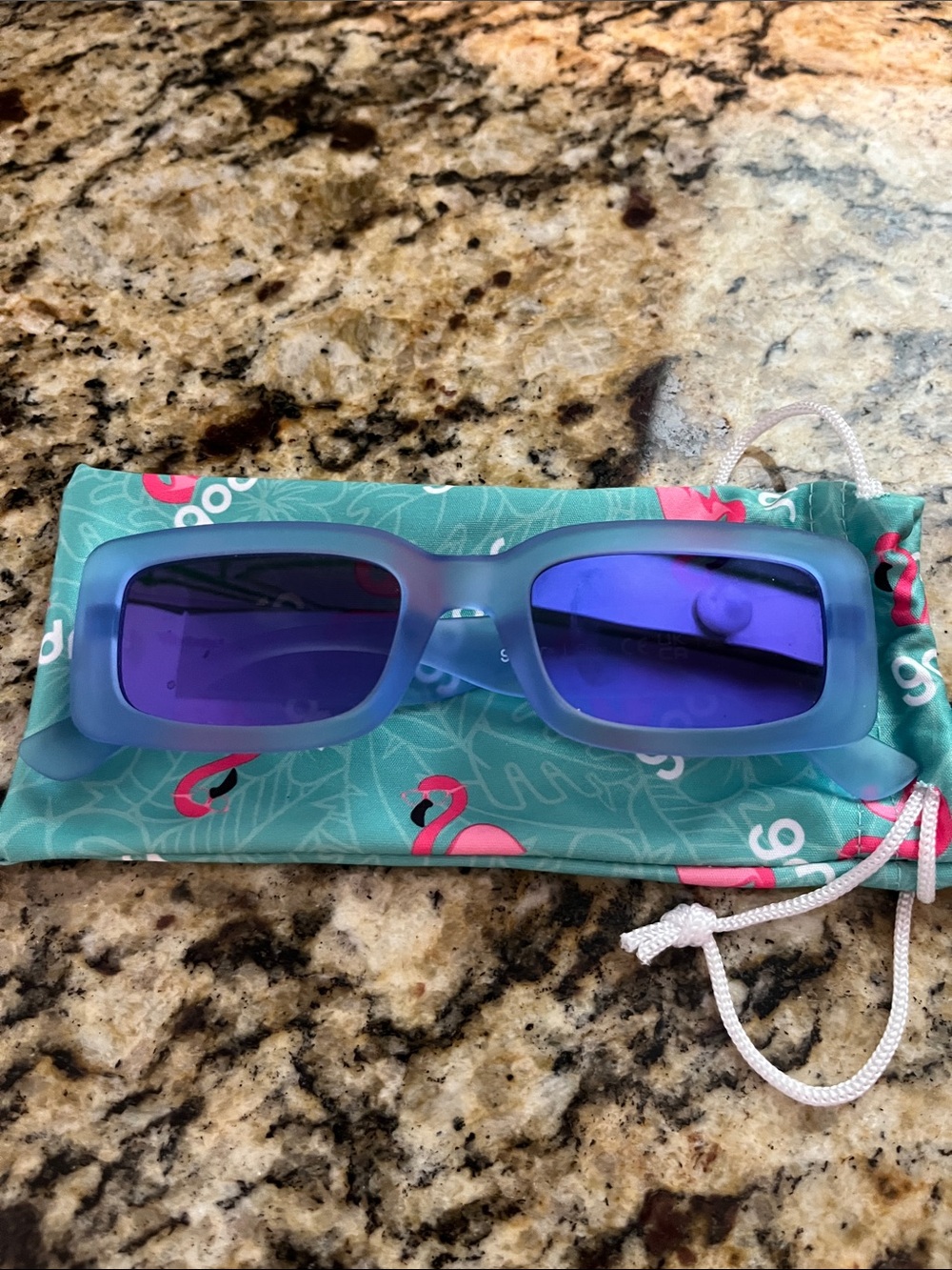Golfer LuxE G unique blue sunglasses